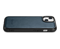 iCarer Leather Oil Wax do iPhone 14 Plus niebieski 6975092685951 - 1201115 - zdjęcie 6